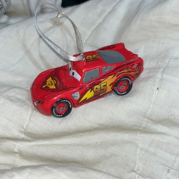 Disney Cars original ornament 2009 in excellent condition LIGHTING MCQUEEN - Picture 1 of 7